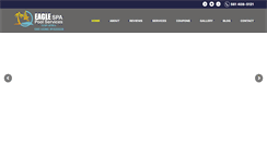 Desktop Screenshot of eaglepoolservice.com